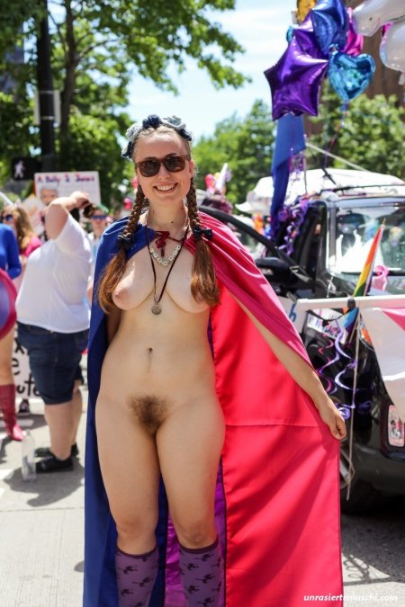 Parade of Naked Girls