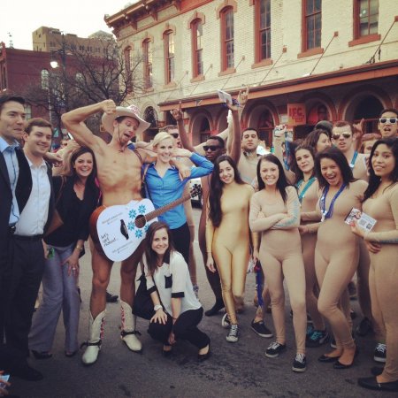 Ukrainian naked activists