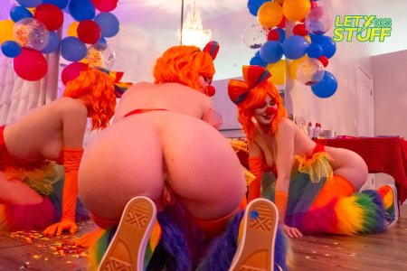 Porn with a clown