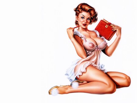 Pin Up Big Boobs