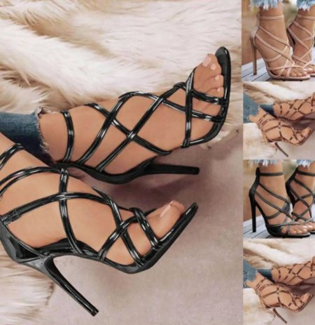 Slim-strap sandals