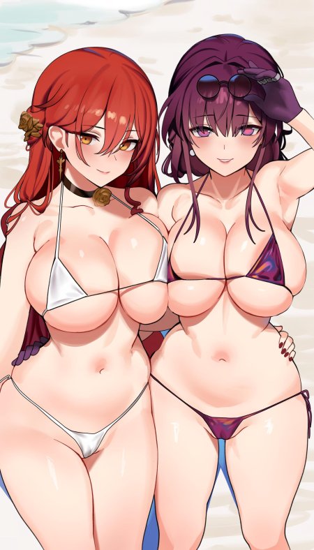 Hentai on the beach