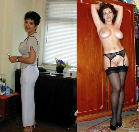 Mature Women Clothed And Unclothed