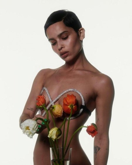 Zoe Kravitz candidly