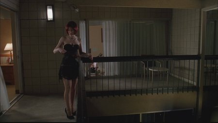 Winona Ryder in stockings