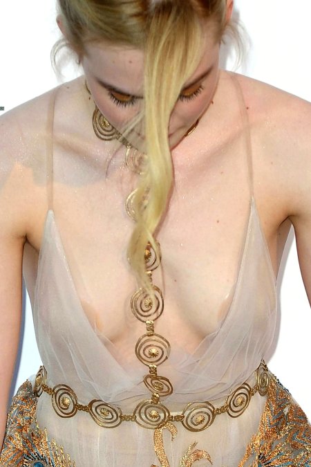 Elle Fanning Breasts
