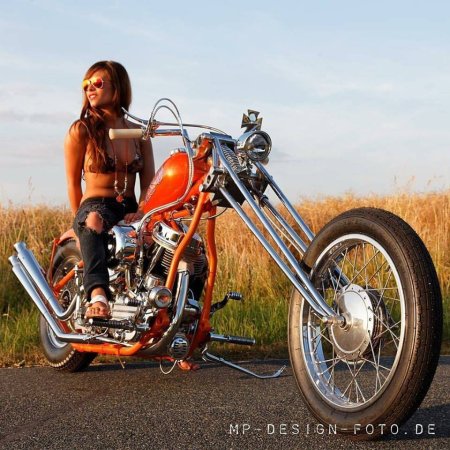 Hot Girls On Choppers