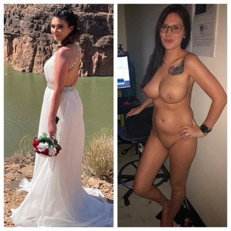 Bride nudity