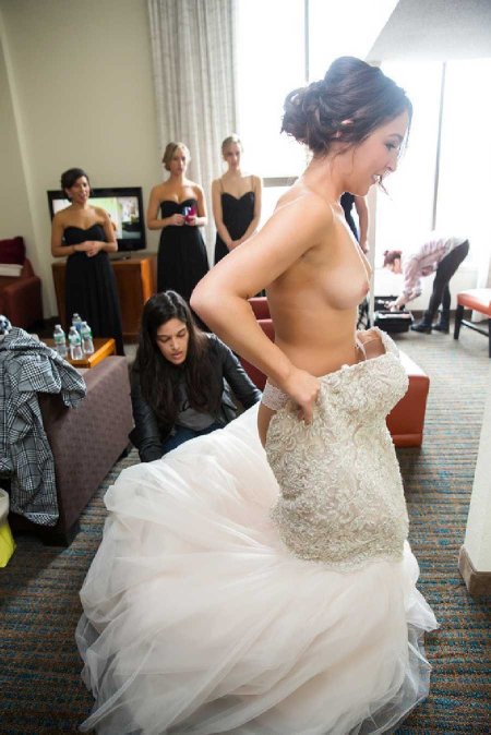 Shameless bride