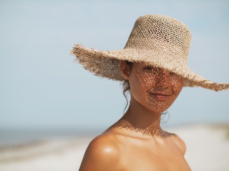 Hat for the beach