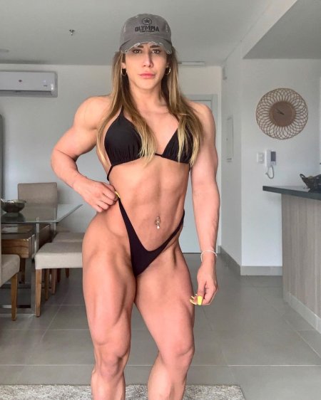 Brazilian bodybuilder Micaela Viscido xxx