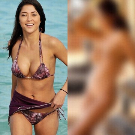 Salma Hayek in a bikini