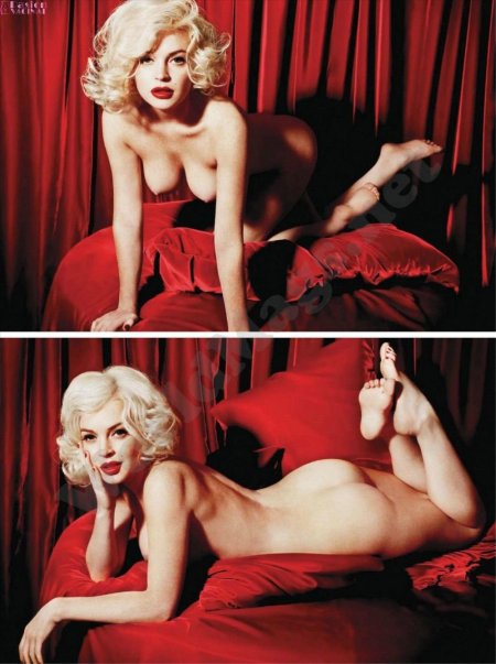 Lindsay lohan nude marilyn monroe