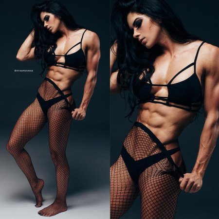 Female muscles