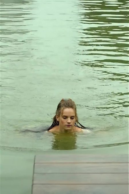 Swimming in the pool