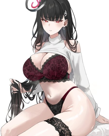Sunaookami wide hentai