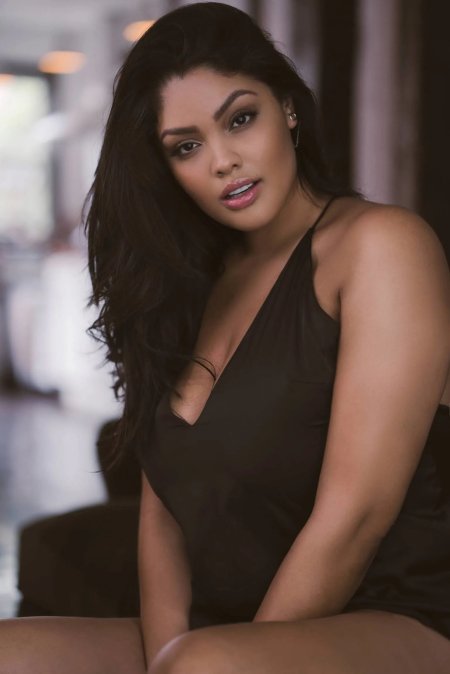 Curvy plus size girl
