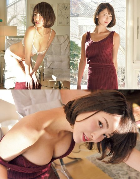 Naked Japanese women with short hair