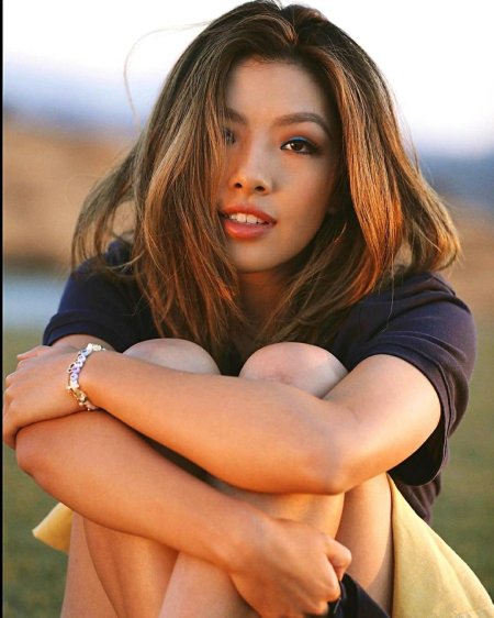 Beautiful asian woman