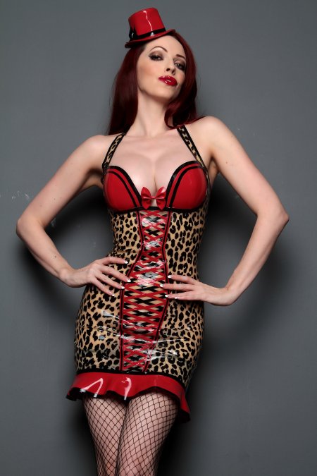 Red corset
